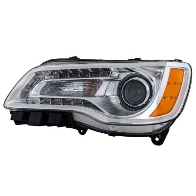 Rareelectrical - New Left Headlights Compatible With Chrysler 300 3.6L 5.7L 6.4L 2011 2012 2013 2014 By Part Numbers - Image 1