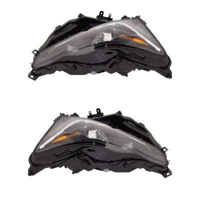 Rareelectrical - New Pair Of Led Headlights Compatible With Lexus Is300 Base Sedan 4 Door 2.0L 2017 2018 2019 2020 By - Image 3