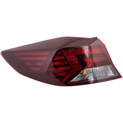 Rareelectrical - New Left Tail Light Compatible With Hyundai Elantra 2019 2020 By Part Numbers Hy2804159 92401-F3500 - Image 1