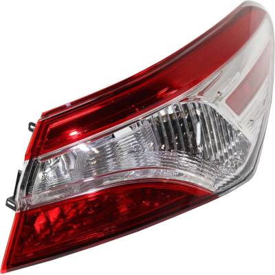 Rareelectrical - New Right Tail Lights Compatible With Toyota Camry 2.5L 2018 2019 By Part Numbers 8155133670 - Image 1