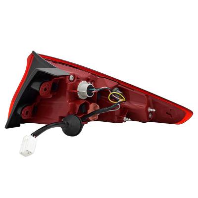 Rareelectrical - New Drivers Halogen Outter Tail Light Compatible With Hyundai Ioniq Hybrid Blue Hatchback Ev-Gas - Image 1