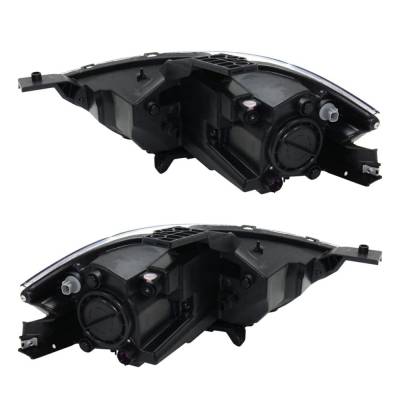 Rareelectrical - New Pair Headlights Compatible With Dodge Dart Aero Rallye Sedan 4 Door 1.4L 2013 2014 2015 By Part - Image 1