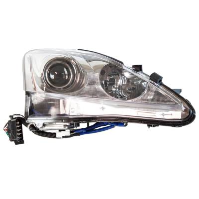 Rareelectrical - New Right Side Headlights Compatible With Lexus Is250 Base Sedan 2009 2010 By Part Numbers - Image 1