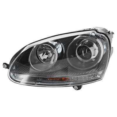 Rareelectrical - New Left Headlights Compatible With Volkswagen Jetta Rabbit Gti 2005 2006 2007 2008 2009 2010 By - Image 2
