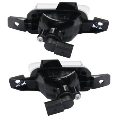 Rareelectrical - New Pair Of Back Up Light Compatible With Volkswagen Tiguan Comfortline Sport Utility 2009-2018 By - Image 1