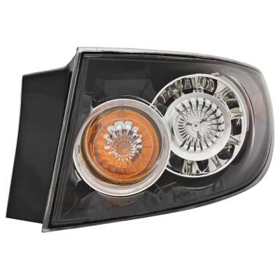 Rareelectrical - New Right Tail Lights Compatible With Mazda 3 2.0L 2.3L 2007 2008 2009 By Part Numbers Ma2801133 - Image 2