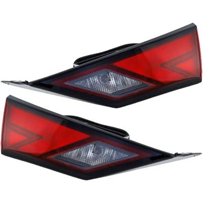 Rareelectrical - New Pair Of Inner Tail Lights Compatible With Nissan Sentra S Sr Sv Sedan 2020-2023 By Ni2803124 - Image 2