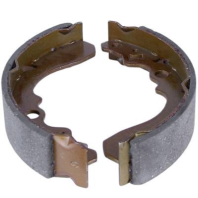 Rareelectrical - New Front Brake Shoes Compatible With Kawasaki Atv Mule 550 Kaf300c 1997-01 2002 54410-19B00 - Image 1