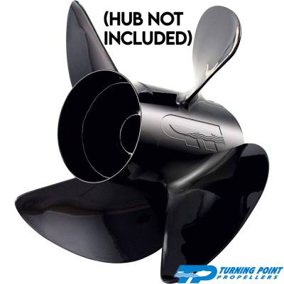 Rareelectrical - New Aluminum Propeller Compatible With Suzuki Volvo Penta Yamaha 100-300 Hp By Part Number 21501540 - Image 1