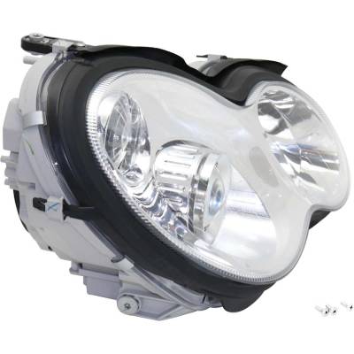 Rareelectrical - New Right Headlights Compatible With Mercedes-Benz C320 C240 2.6L 3.2L 2002 2003 2004 2005 By Part - Image 3