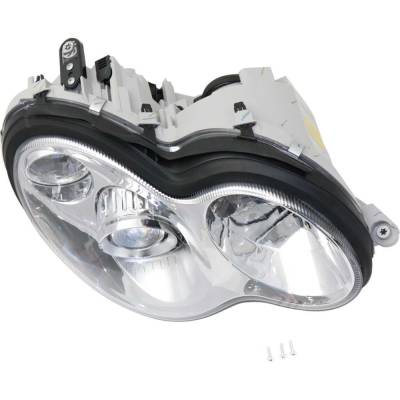 Rareelectrical - New Right Headlights Compatible With Mercedes-Benz C320 C240 2.6L 3.2L 2002 2003 2004 2005 By Part - Image 4