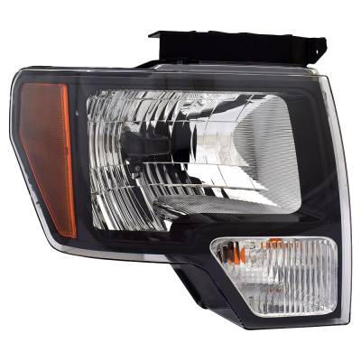 Rareelectrical - New Right Headlights Compatible With Ford F-150 Fx2 Crew Extended Standard Cab Pickup 4-Door 2-Door - Image 2