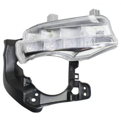 Rareelectrical - New Left Daytime Running Lights Compatible With Toyota Highlander 2014 2015 2016 By Part Numbers - Image 2
