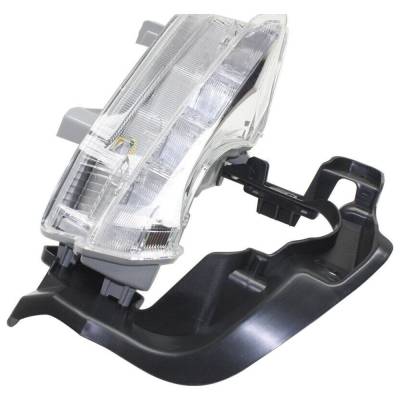Rareelectrical - New Left Daytime Running Lights Compatible With Toyota Highlander 2014 2015 2016 By Part Numbers - Image 3