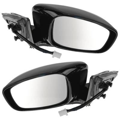 RAREELECTRICAL - New Pair Of Mirror Compatible With Infiniti G37 X Journey Sport Base Sedan 4-Door 3.7L 2009 2010 - Image 3