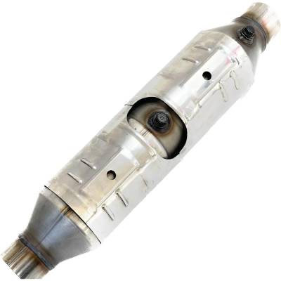 Rareelectrical - New Catalytic Converter Compatible With Ford Super Duty 2000-2005 By Part Numbers 448044 606307 - Image 2