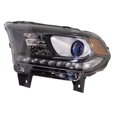 Rareelectrical - New Left Side Headlights Compatible With Dodge Durango Limited Sport Utility 2016 By Part Numbers - Image 2