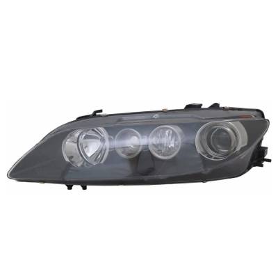 Rareelectrical - New Left Halogen Headlight Compatible With Mazda 6 Gt Gs Sedan 2006 2007 2008 By Part Number - Image 2