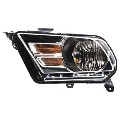 Rareelectrical - New Left Halogen Headlight Compatible With Ford Mustang Shelby Gt500 Convertible 2 Door 2010 2011 - Image 2