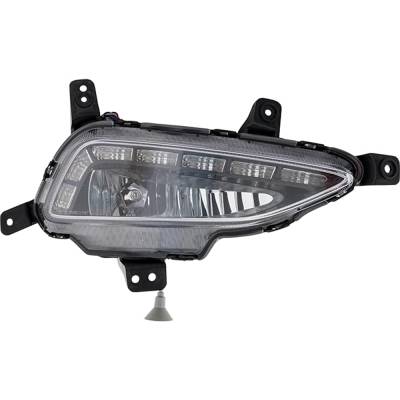 Rareelectrical - New Right Fog Light Assembly, Daytime Running Lights Compatible With Hyundai Tucson 2016 2017 2018 - Image 2