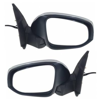 Rareelectrical - New Pair Of Mirror Compatible With Toyota Tacoma Sr Sr5 Trd Sport Off-Road Limited Edicion Especial - Image 2
