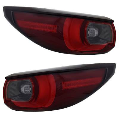 Rareelectrical - New Pair Of Outer Tail Lights Compatible With Mazda Cx-5 2.5 S Carbon Edition Turbo Signature - Image 3