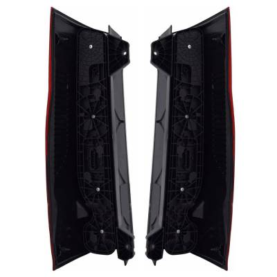 Rareelectrical - New Pair Of Tail Lights Compatible With Mercedes-Benz Sprinter 1500 2500 Standard Extended Passenger - Image 1