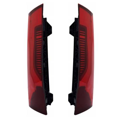 Rareelectrical - New Pair Of Tail Lights Compatible With Mercedes-Benz Sprinter 1500 2500 Standard Extended Passenger - Image 4