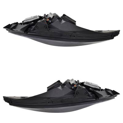 Rareelectrical - New Pair Of Headlights Compatible With Chevrolet Corvette Z06 Coupe 6.2L 2015 2016 2017 2018 2019 By - Image 3