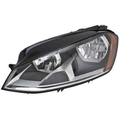 Rareelectrical - New Left Headlights Compatible With Volkswagen Golf E-Golf Gti Golf R 1.8L 2.0L 2015 2016 By Part - Image 2