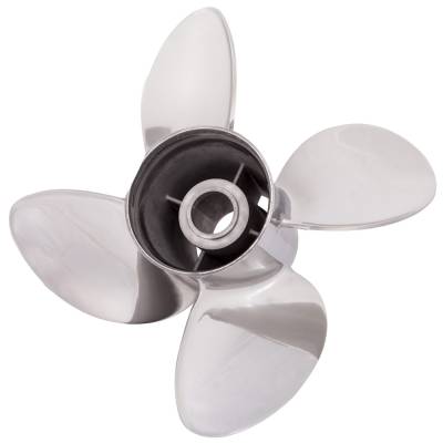 Rareelectrical - New Stainless Steel Propeller Compatible With Mercruiser 75-350 Hp 1988-1998 By Part Number - Image 2
