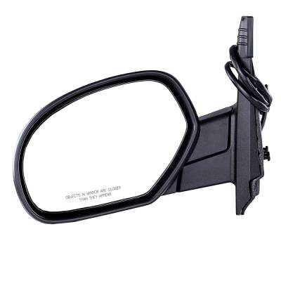 Rareelectrical - New Lh Door Mirror Compatible With Chevy 07-10 Suburban 1500 2500 Off Road Power W/ Heat Chrome - Image 1