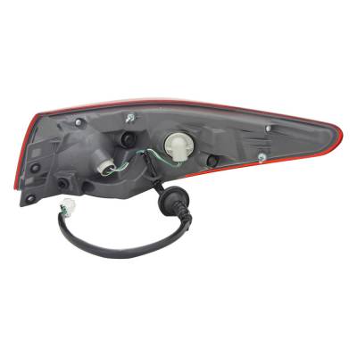 Rareelectrical - New Left Tail Light Compatible With Infiniti Q-50 2014 2015 By Part Numbers In2804101 26555-4Hb0b - Image 1