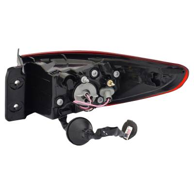 Rareelectrical - New Left Outer Tail Lights Compatible With Hyundai Kona Kona Electric 2.0L 2018 2019 2020 2021 By - Image 1