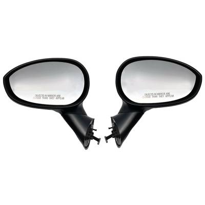 Rareelectrical - New Pair Mirror Compatible With Fiat 500 Abarth Cabrio Convertible 1.4L 2011 2012 2013 2014 2015 - Image 2