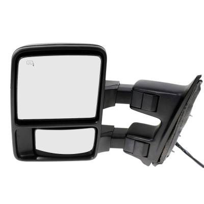 Rareelectrical - New Left Mirror Compatible With Ford F-250 F-450 F-350 F-550 Super Duty 2008 2009 2010 2011 2012 - Image 2