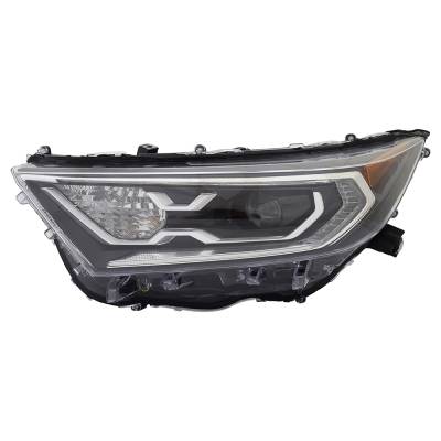 Rareelectrical - New Left Headlight Compatible With Toyota Rav4 Hybrid Xse Sport Utility 2.5L 2019 2020 2021 By Part - Image 2