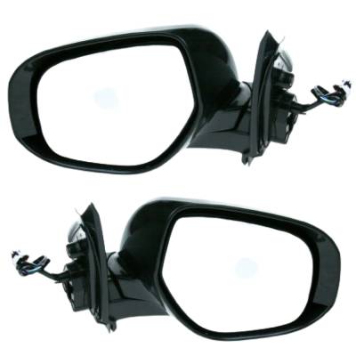 New Pair Of Mirror Compatible With Mitsubishi Outlander Se Gt Sport Utility 4-Door 2.4L 3.0L 2012