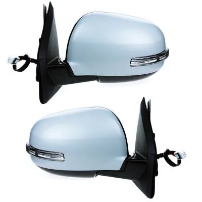 Rareelectrical - New Pair Of Mirror Compatible With Mitsubishi Outlander Se Gt Sport Utility 4-Door 2.4L 3.0L 2012 - Image 2