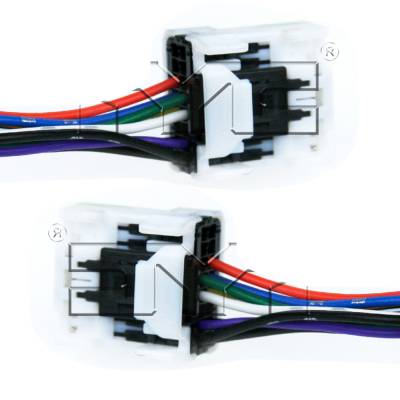 Rareelectrical - New Pair Of Mirror Compatible With Mitsubishi Outlander Se Gt Sport Utility 4-Door 2.4L 3.0L 2012 - Image 3