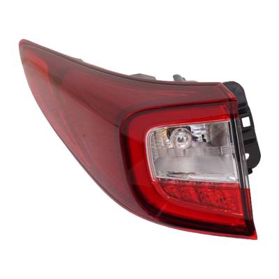 Rareelectrical - New Left Tail Light Compatible With Acura Rdx 2019 2020 2021 2022 2023 By Part Numbers Ac2804114 - Image 1