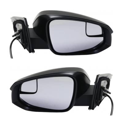 Rareelectrical - New Pair Of Mirror Compatible With Toyota Rav4 Le Sport Utility 4-Door 2.5L 2016 2017 2018 By Part - Image 2