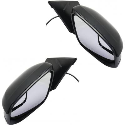 Rareelectrical - New Pair Of Mirror Compatible With Toyota Rav4 Le Sport Utility 4-Door 2.5L 2016 2017 2018 By Part - Image 3