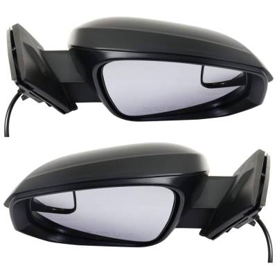 Rareelectrical - New Pair Of Mirror Compatible With Toyota Rav4 Le Sport Utility 4-Door 2.5L 2016 2017 2018 By Part - Image 5