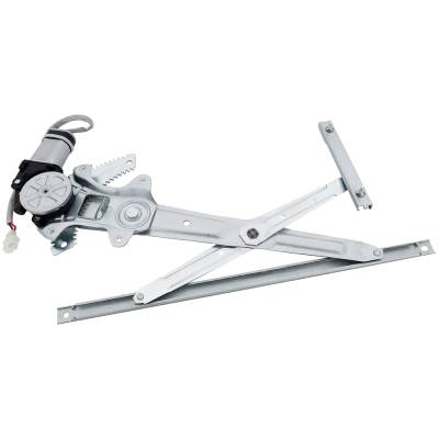 Rareelectrical - New Window Regulator With Motor Compatible With Nissan Versa 2012 2013 2014 2015 2016 2017 2018 2019 - Image 1