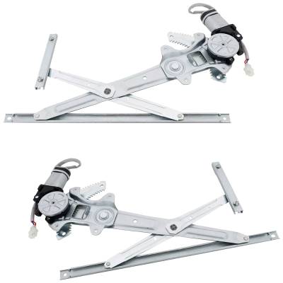 Rareelectrical - New Window Regulator With Motor Compatible With Nissan Versa 2012 2013 2014 2015 2016 2017 2018 2019 - Image 2