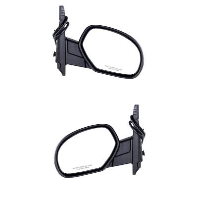 Rareelectrical - New Pair Of Door Mirrors Fits Chevrolet Suburban 2500 2007 Gm1321340 25776087 - Image 1