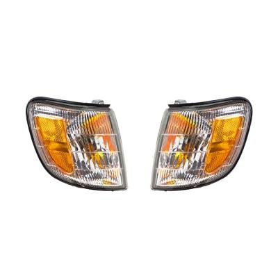 New Pair Of Turn Signal Lights Compatible With Subaru Forester 2001-02 84101Fc041 Su2521103