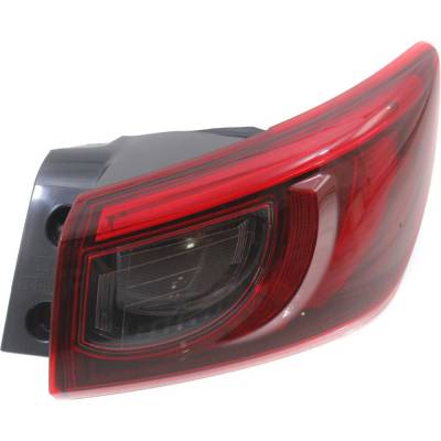 Rareelectrical - New Left Tail Light Compatible With Mazda Cx-3 2016 2017 2018 By Part Numbers Ma2804124 Db4j-51-160B - Image 1