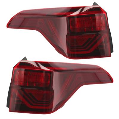 Rareelectrical - New Pair Of Tail Lights Compatibile With Kia Seltos Ex S Sport Utility 4-Door 2021 2022 2023 By Part - Image 1